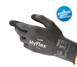 Ansell HyFlex® 11-840 Köpük Nitril Kaplı Mekanik Montaj Eldiveni