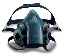3M™ 7501 Yeniden Kullanılabilir Yarım Yüz Maskesi (Kücük Boy)