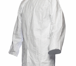 DuPont™ Tyvek® 500 Labcoat PL39NP Yakalı Fermuarlı Laboratuvar Önlüğü