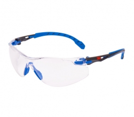 3M™ Solus™ 1000 Şeffaf Lens İş Güvenlik Gözlüğü Mavi/Siyah Sap S1101SGAF KN